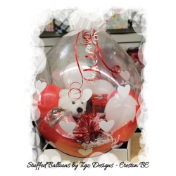 Valentine's Day Stuffed Balloons